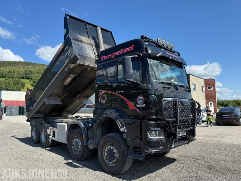 2021 MAN TGS 41.510 8x8 tippbil - Zetterbergs påbygg - Lav km! - Camion benne: photos 2 2021 MAN TGS 41.510 8x8 tippbil - Zetterbergs påbygg - Lav km! - Camion benne: photos 2