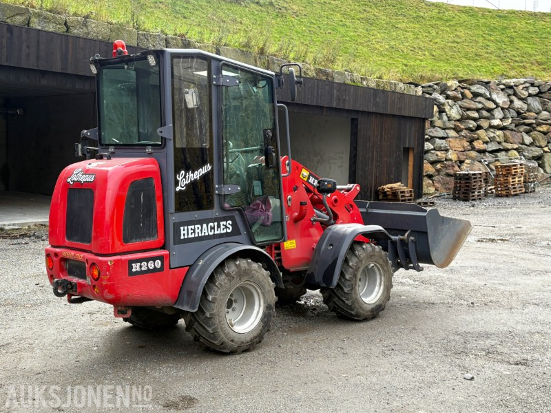 2023 Andre Heracles H260 hjullaster - KUN 497 timer - skuff og pallegaffel - Chargeuse sur pneus: photos 3 2023 Andre Heracles H260 hjullaster - KUN 497 timer - skuff og pallegaffel - Chargeuse sur pneus: photos 3