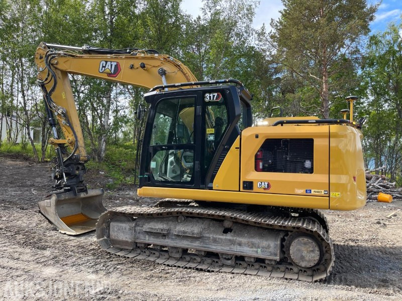 2023 Cat 317 Gravemaskin med tiltrotator, gripemodul,og to skuffer - Pelle: photos 3 2023 Cat 317 Gravemaskin med tiltrotator, gripemodul,og to skuffer - Pelle: photos 3