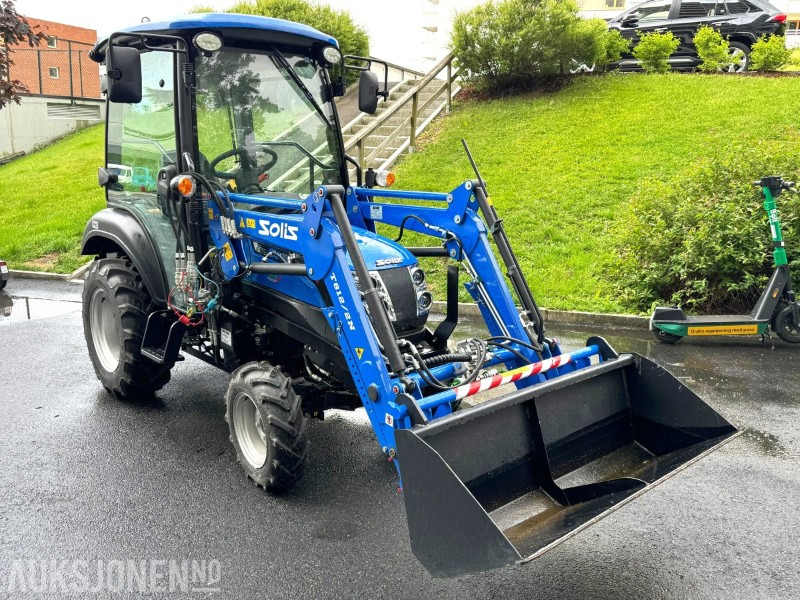 2024 Solis 26 HST minitraktor | kun 15 timer | 4WD | frontlaster m/ skuffe | varmeapparat - Tracteur agricole: photos 3 2024 Solis 26 HST minitraktor | kun 15 timer | 4WD | frontlaster m/ skuffe | varmeapparat - Tracteur agricole: photos 3