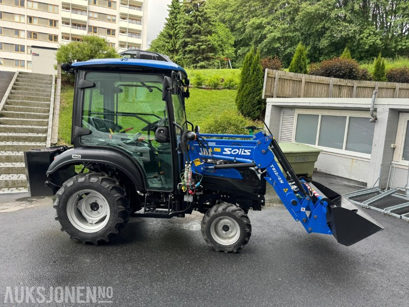 2024 Solis 26 HST minitraktor | kun 15 timer | 4WD | frontlaster m/ skuffe | varmeapparat - Tracteur agricole: photos 4 2024 Solis 26 HST minitraktor | kun 15 timer | 4WD | frontlaster m/ skuffe | varmeapparat - Tracteur agricole: photos 4