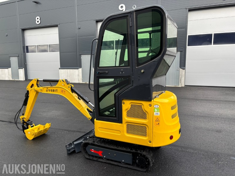 2025 Fodit FT327N Zero Tail 1,8 tonn - Mini pelle: photos 2 2025 Fodit FT327N Zero Tail 1,8 tonn - Mini pelle: photos 2