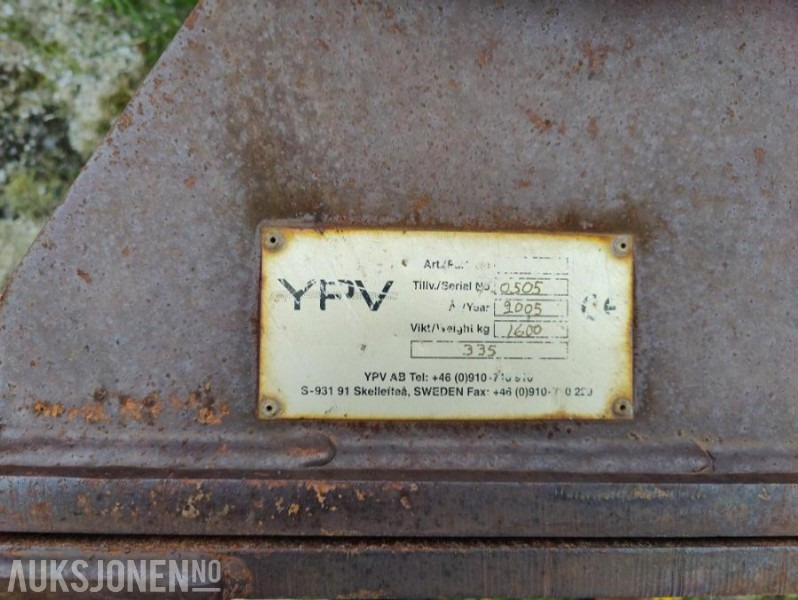 2005 YPV- Skjær/Isriveskjær med BM feste - Accessoire pour Engins de chantier: photos 3 2005 YPV- Skjær/Isriveskjær med BM feste - Accessoire pour Engins de chantier: photos 3