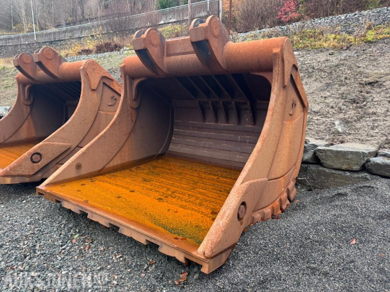 Accessoire pour Engins de chantier 2023 Klepp Mek Graveskuffe 7000L med KM5 feste