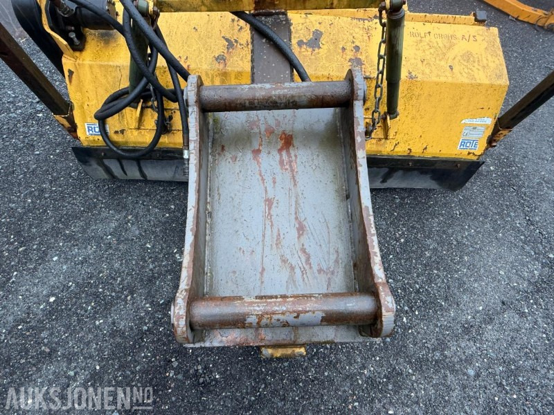 Feiekost til gravemaskin fra ROTE med S60 feste - Accessoire pour Engins de chantier: photos 5 Feiekost til gravemaskin fra ROTE med S60 feste - Accessoire pour Engins de chantier: photos 5