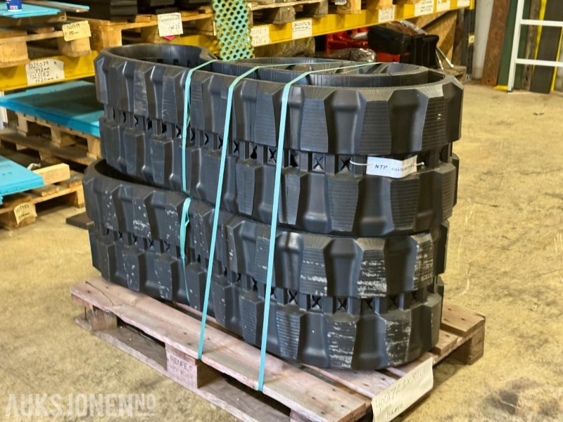 NTP Gummibelter til Gravemaskin - Accessoire pour Engins de chantier: photos 1 NTP Gummibelter til Gravemaskin - Accessoire pour Engins de chantier: photos 1