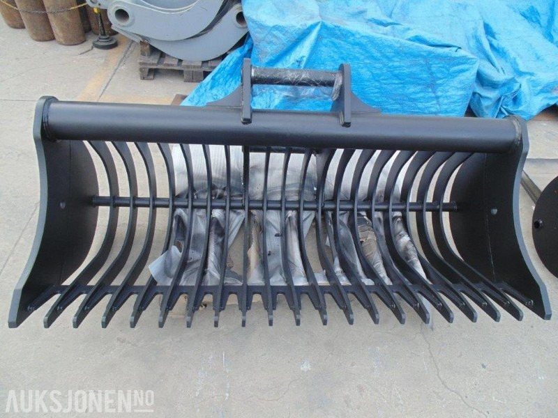 S70 Rake for 17-25 tonn maskin - 2000mm bredde - Accessoire pour Engins de chantier: photos 1 S70 Rake for 17-25 tonn maskin - 2000mm bredde - Accessoire pour Engins de chantier: photos 1