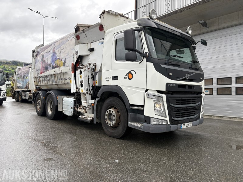 2014 Volvo FM420 EURO 6 sidelaster / komprimatorbil / renovasjonsbil - EU godkjent til 31.08.2026 - Autre matériel: photos 2 2014 Volvo FM420 EURO 6 sidelaster / komprimatorbil / renovasjonsbil - EU godkjent til 31.08.2026 - Autre matériel: photos 2