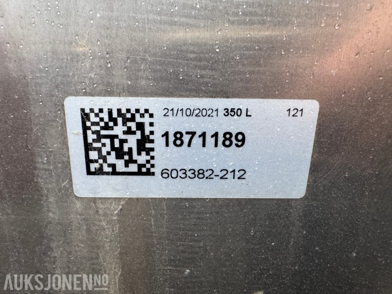 2021 DIESELTANK 350 LITER RUSTFRI - Camion: photos 4 2021 DIESELTANK 350 LITER RUSTFRI - Camion: photos 4