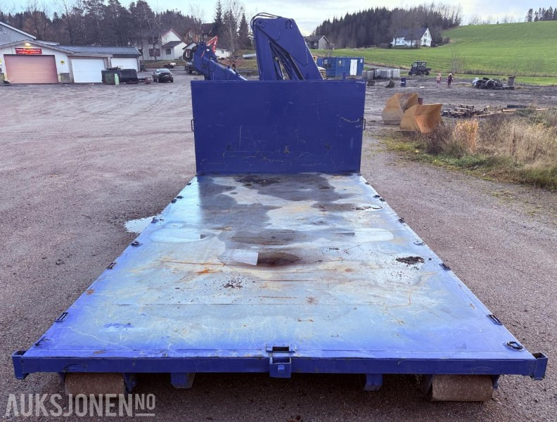 Krokflak med Hiab 140 AW kran - Uttrekk komplett - 2-12.5 m - 600-6000 kg - Camion: photos 5 Krokflak med Hiab 140 AW kran - Uttrekk komplett - 2-12.5 m - 600-6000 kg - Camion: photos 5