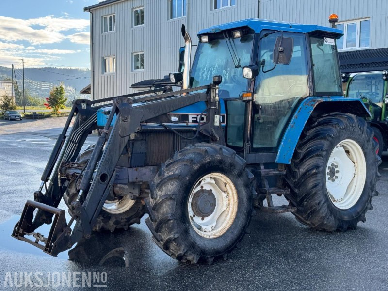 Ford 6640 SLE traktor / Trima frontlaster - Tracteur agricole: photos 1 Ford 6640 SLE traktor / Trima frontlaster - Tracteur agricole: photos 1