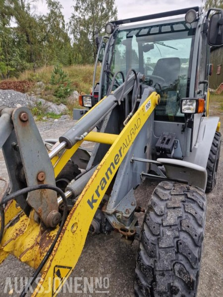 Kramer Allrad 750 kompakt hjullaster med 2 stk skuffer og pallegafler / 1765 timer - Chargeuse sur pneus: photos 5 Kramer Allrad 750 kompakt hjullaster med 2 stk skuffer og pallegafler / 1765 timer - Chargeuse sur pneus: photos 5