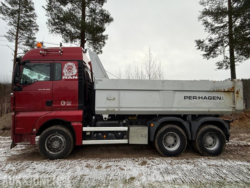 MAN TGX 26.540 6x4 BLS – Tippbil med Nor-Slep plan - Camion benne: photos 2 MAN TGX 26.540 6x4 BLS – Tippbil med Nor-Slep plan - Camion benne: photos 2