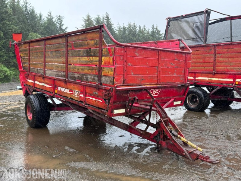 1996 JF AV 4900 N - Avlesservogn med spreder - Machine agricole: photos 3 1996 JF AV 4900 N - Avlesservogn med spreder - Machine agricole: photos 3