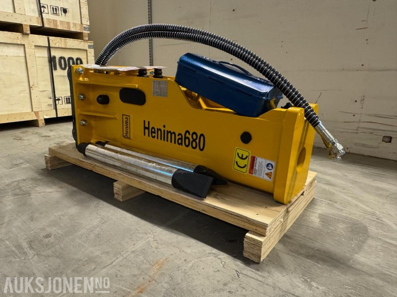NY HENIMA PIGGHAMMER TIL 4-7 TONNS GRAVEMASKIN S40 M/GARANTI - Marteau hydraulique: photos 3 NY HENIMA PIGGHAMMER TIL 4-7 TONNS GRAVEMASKIN S40 M/GARANTI - Marteau hydraulique: photos 3