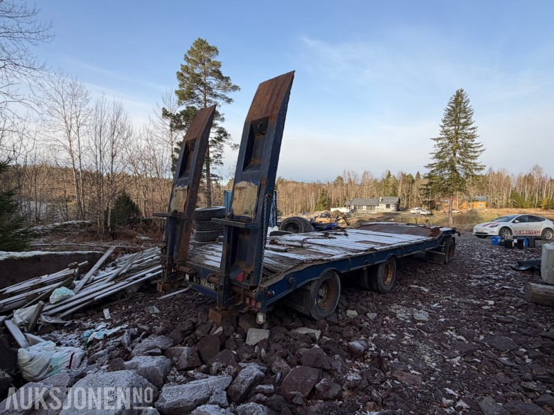 1987 Muller-mitteltal T3-30s maskintralle/maskinhenger - Remorque: photos 4 1987 Muller-mitteltal T3-30s maskintralle/maskinhenger - Remorque: photos 4