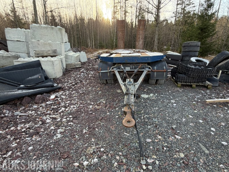 1987 Muller-mitteltal T3-30s maskintralle/maskinhenger - Remorque: photos 2 1987 Muller-mitteltal T3-30s maskintralle/maskinhenger - Remorque: photos 2