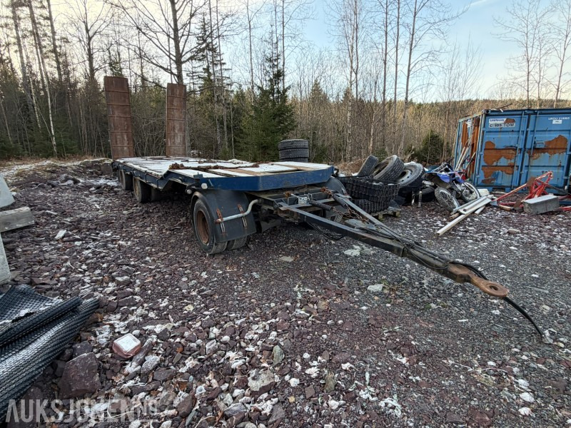 1987 Muller-mitteltal T3-30s maskintralle/maskinhenger - Remorque: photos 3 1987 Muller-mitteltal T3-30s maskintralle/maskinhenger - Remorque: photos 3