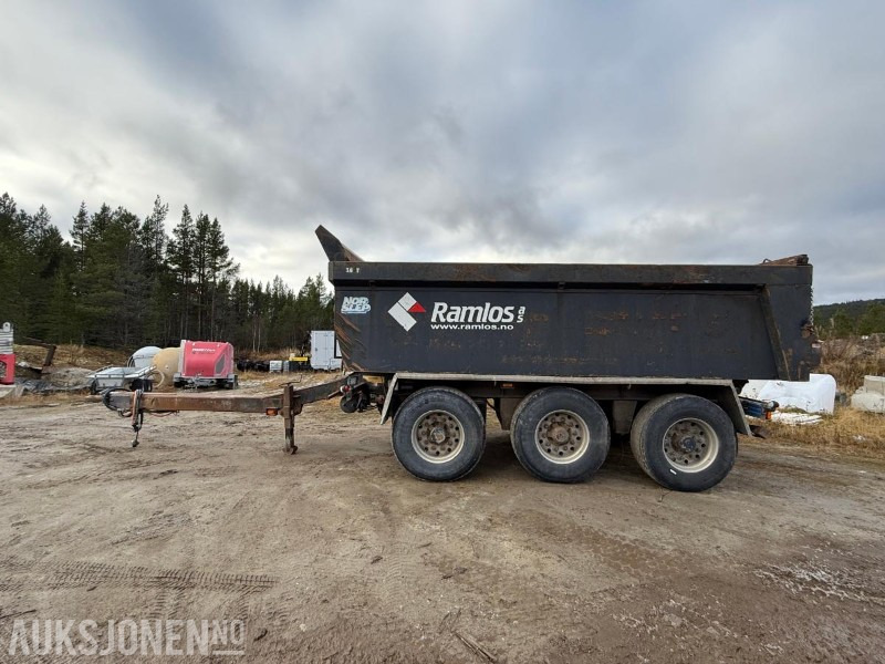 2004 Nor Slep PHV24 3-akslet dumperhenger - Remorque: photos 2 2004 Nor Slep PHV24 3-akslet dumperhenger - Remorque: photos 2