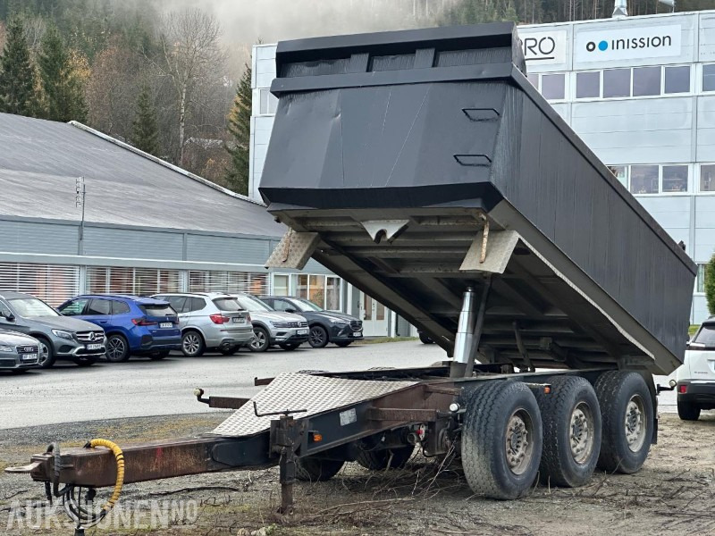 2005 Maur Bilpåbygg tippkjerre / trippelkjerre - Remorque: photos 1 2005 Maur Bilpåbygg tippkjerre / trippelkjerre - Remorque: photos 1