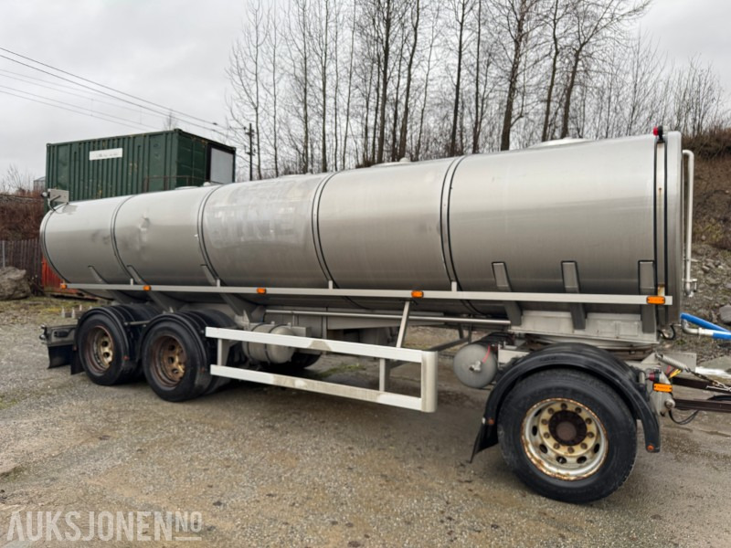 2010 VM TARM tankhenger med ramme i rustfritt stål. 19000 LITER - Remorque: photos 4 2010 VM TARM tankhenger med ramme i rustfritt stål. 19000 LITER - Remorque: photos 4