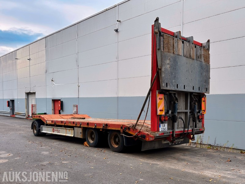 2012 DAMM SL-28M 3-AKSLET MASKINHENGER MED HYDRAULISK RAMPE - Remorque: photos 3 2012 DAMM SL-28M 3-AKSLET MASKINHENGER MED HYDRAULISK RAMPE - Remorque: photos 3