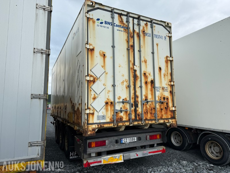 2013 HFR trippelkjerre med container - Remorque: photos 4 2013 HFR trippelkjerre med container - Remorque: photos 4