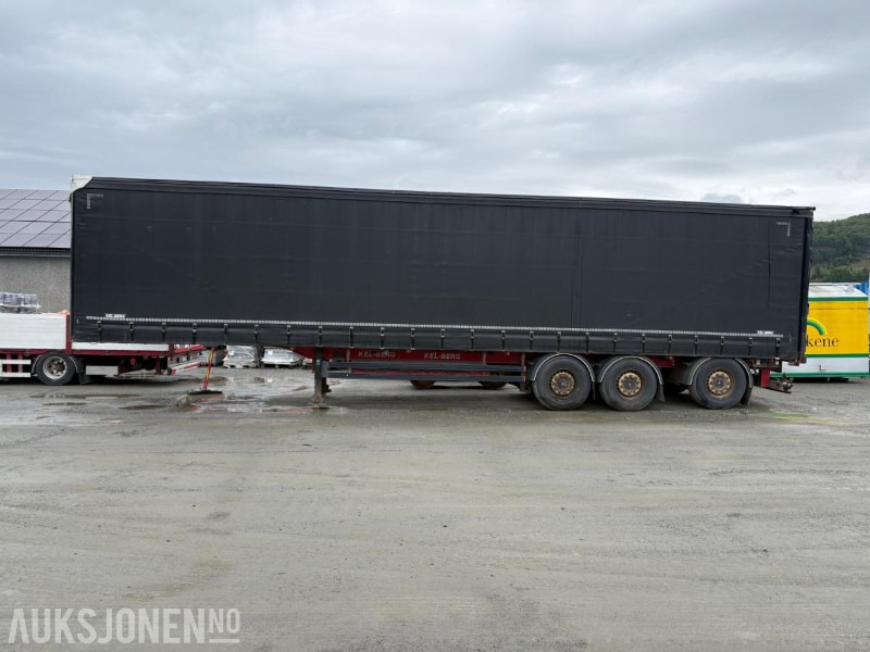 2016 Kel-Berg Gardintralle med sving på aksel 3. - Remorque: photos 2 2016 Kel-Berg Gardintralle med sving på aksel 3. - Remorque: photos 2