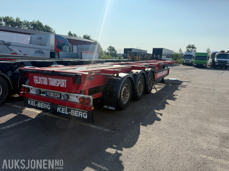 2020 | Kel-Berg C300V 3-akslet containerchassis | Meget god stand | EU-godkjent til 11/2025 - Remorque: photos 3 2020 | Kel-Berg C300V 3-akslet containerchassis | Meget god stand | EU-godkjent til 11/2025 - Remorque: photos 3