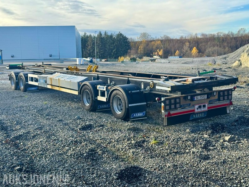 2023 NÄRKO 4-akslet Krokhenger - Eu-godkjent til 05/26 - Remorque: photos 3 2023 NÄRKO 4-akslet Krokhenger - Eu-godkjent til 05/26 - Remorque: photos 3