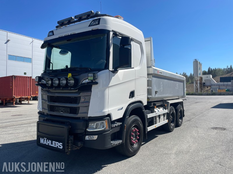 Scania R560 6x4 Tippbil Istrail dumperkasse - Camion benne: photos 1 Scania R560 6x4 Tippbil Istrail dumperkasse - Camion benne: photos 1