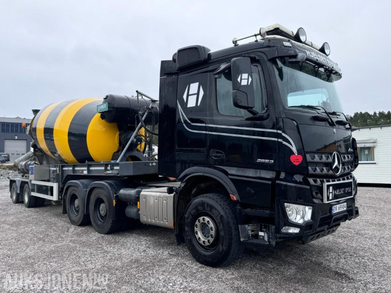 2019 Mercedes-Benz Arocs trekker - AMT 4433 semi med 14 m3 betongblander - 6x4 - Navreduksjon - - Tracteur routier: photos 3 2019 Mercedes-Benz Arocs trekker - AMT 4433 semi med 14 m3 betongblander - 6x4 - Navreduksjon - - Tracteur routier: photos 3