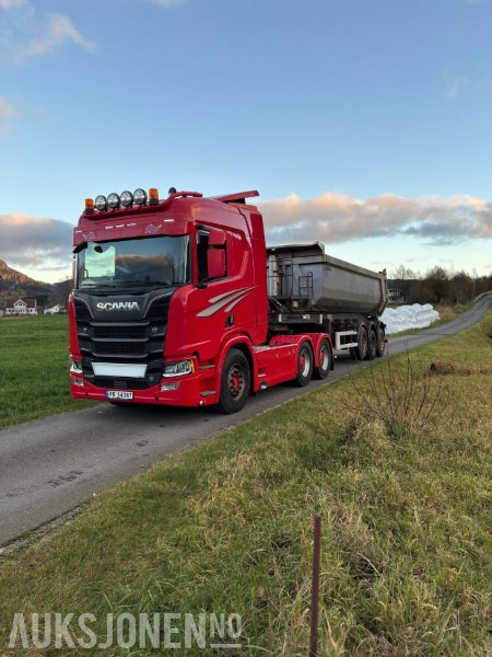 2019 Scania R650 6X4 Euro6T med tipphydraulikk og opplegg for brøyting - Tracteur routier: photos 1 2019 Scania R650 6X4 Euro6T med tipphydraulikk og opplegg for brøyting - Tracteur routier: photos 1