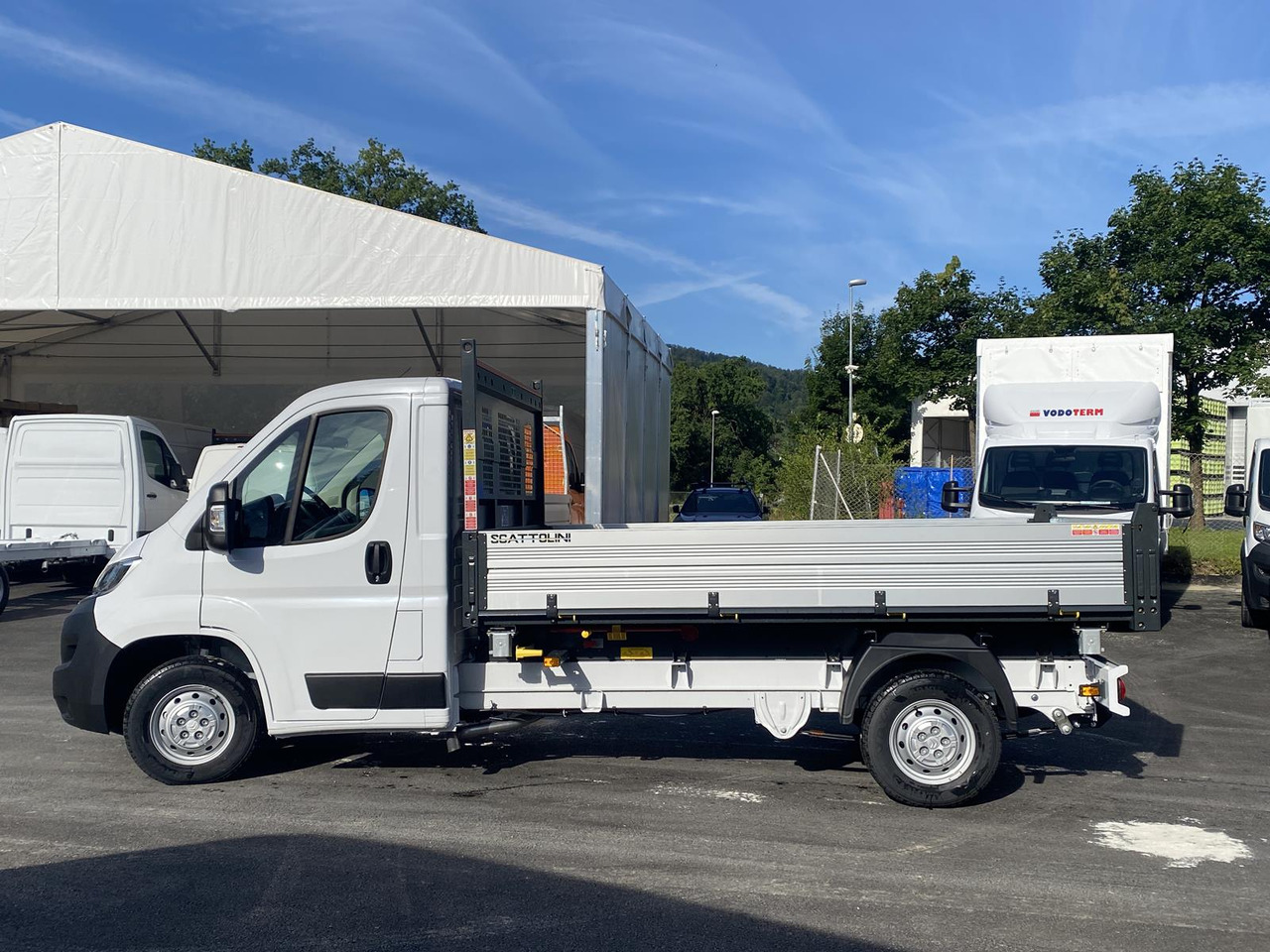 Utilitaire benne neuf CITROEN ALTES MODELL JUMPER L3 1+2 165PS | SCATTOLINI DREISEITENKIPPER: photos 7