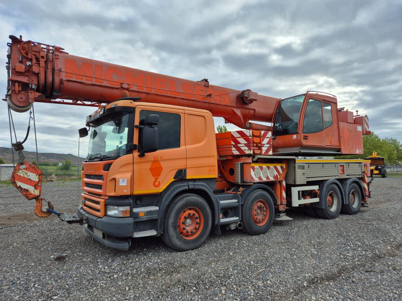 Grue mobile Tadano Faun HK40 Scania P380CB 8x4: photos 6