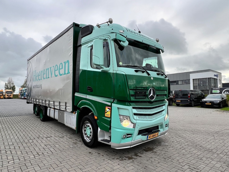 Mercedes-Benz Actros 2745 6x2 bakwagen Schuifzeilen - Camion à rideaux coulissants: photos 3 Mercedes-Benz Actros 2745 6x2 bakwagen Schuifzeilen - Camion à rideaux coulissants: photos 3