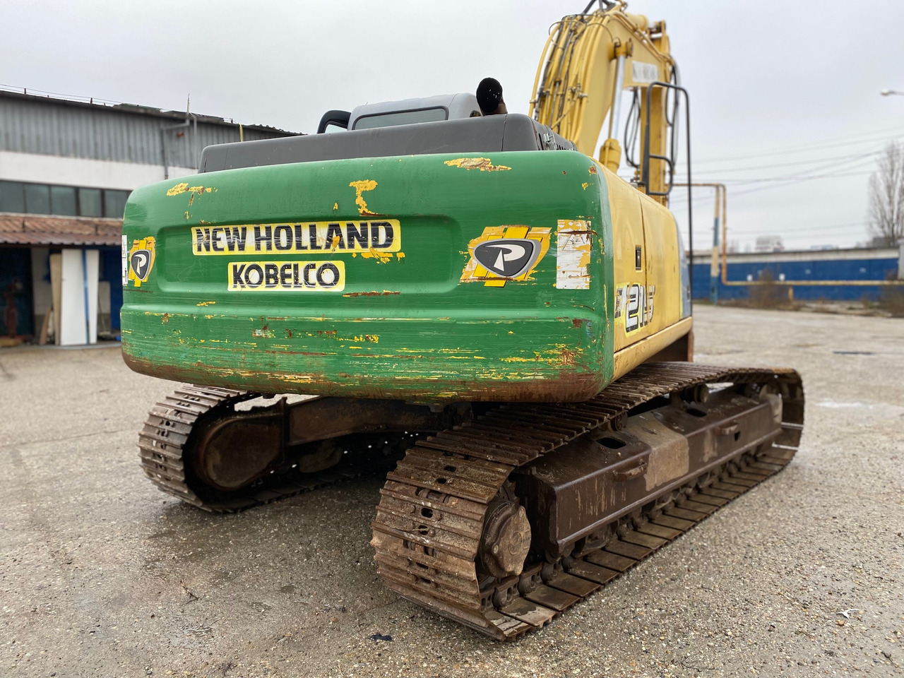 Pelle sur chenille neuf New Holland Kobelco E 215 22 T Klima: photos 17