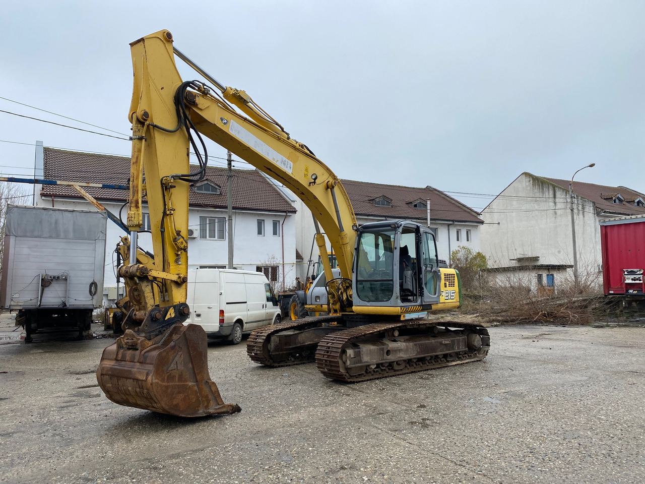 Pelle sur chenille neuf New Holland Kobelco E 215 22 T Klima: photos 8