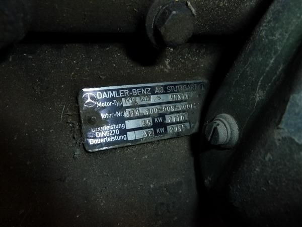 Mercedes-Benz OM 314 Mercedes-Benz T2 - Moteur pour Camion: photos 2 Mercedes-Benz OM 314 Mercedes-Benz T2 - Moteur pour Camion: photos 2