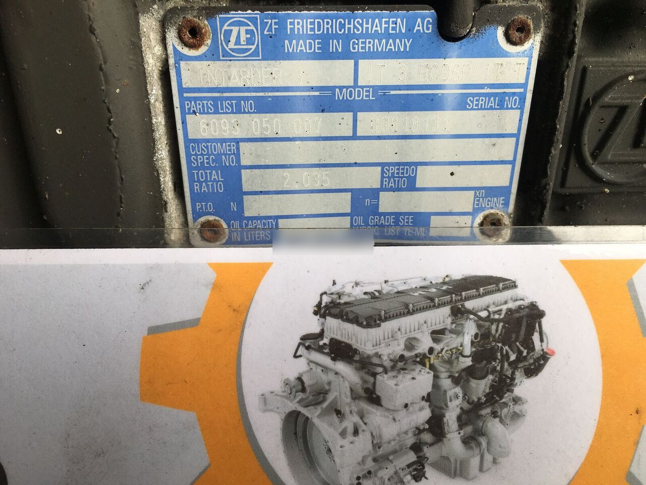 ZF 16S2331TD 1356052026 truck - Boîte de vitesse pour Camion: photos 4 ZF 16S2331TD 1356052026 truck - Boîte de vitesse pour Camion: photos 4