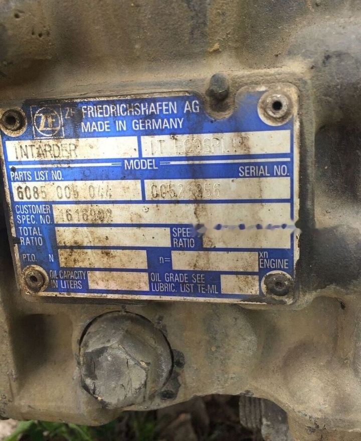 ZF New Ecosplit 16S2221TD truck - Boîte de vitesse pour Camion: photos 4 ZF New Ecosplit 16S2221TD truck - Boîte de vitesse pour Camion: photos 4