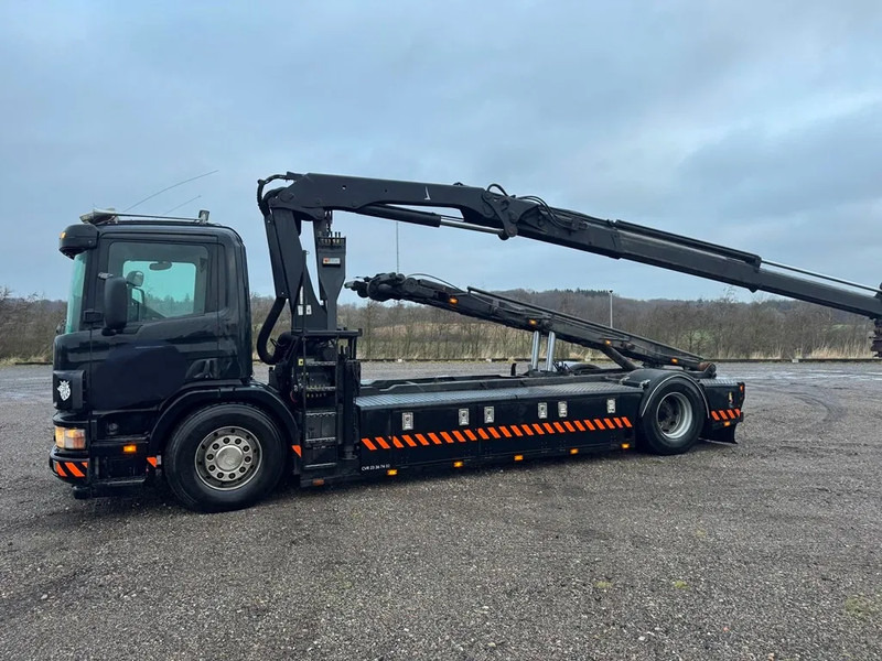 Camion - système de câble Scania P94-260 Palfinger crane PK 15002. rotor and hydr. for grabbe.: photos 10