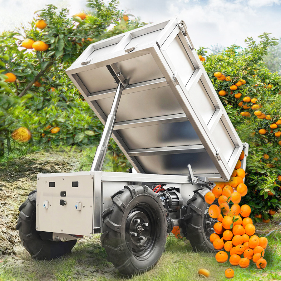 LEZUM All-Terrain Four-Wheel Drive And Eight-Wheel Drive Transport Truck, Mountain Area Farm Orchard Greenhouse Construction Site Creeper Remote Control Electric Agricultural Transport Vehicle - Quadricycle: photos 3 LEZUM All-Terrain Four-Wheel Drive And Eight-Wheel Drive Transport Truck, Mountain Area Farm Orchard Greenhouse Construction Site Creeper Remote Control Electric Agricultural Transport Vehicle - Quadricycle: photos 3