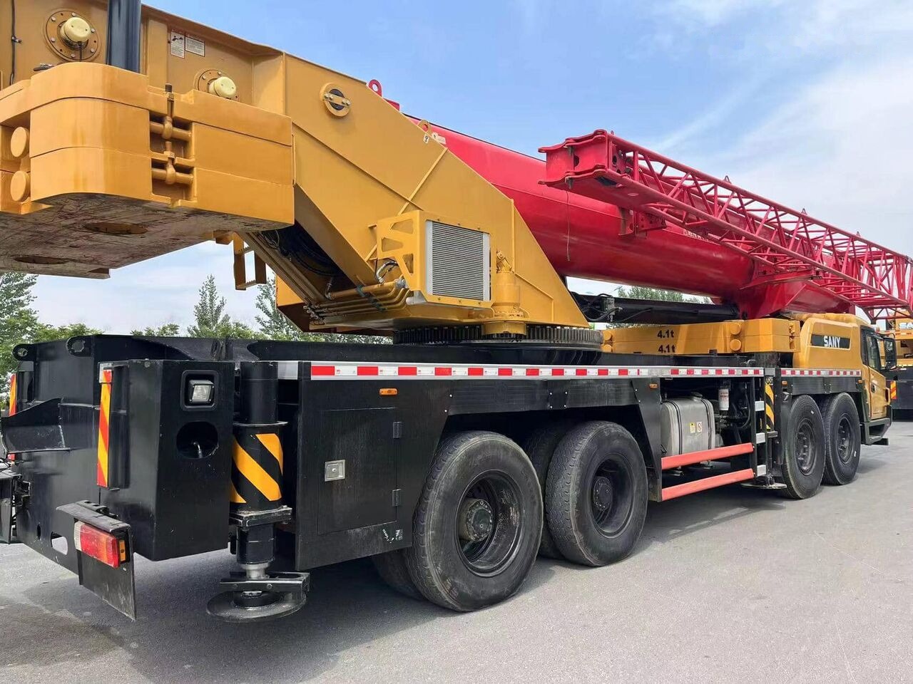 Sany Used Sany STC800 Original 80 Ton Mobile Truck Mounted Crane for - Grue mobile: photos 3 Sany Used Sany STC800 Original 80 Ton Mobile Truck Mounted Crane for - Grue mobile: photos 3