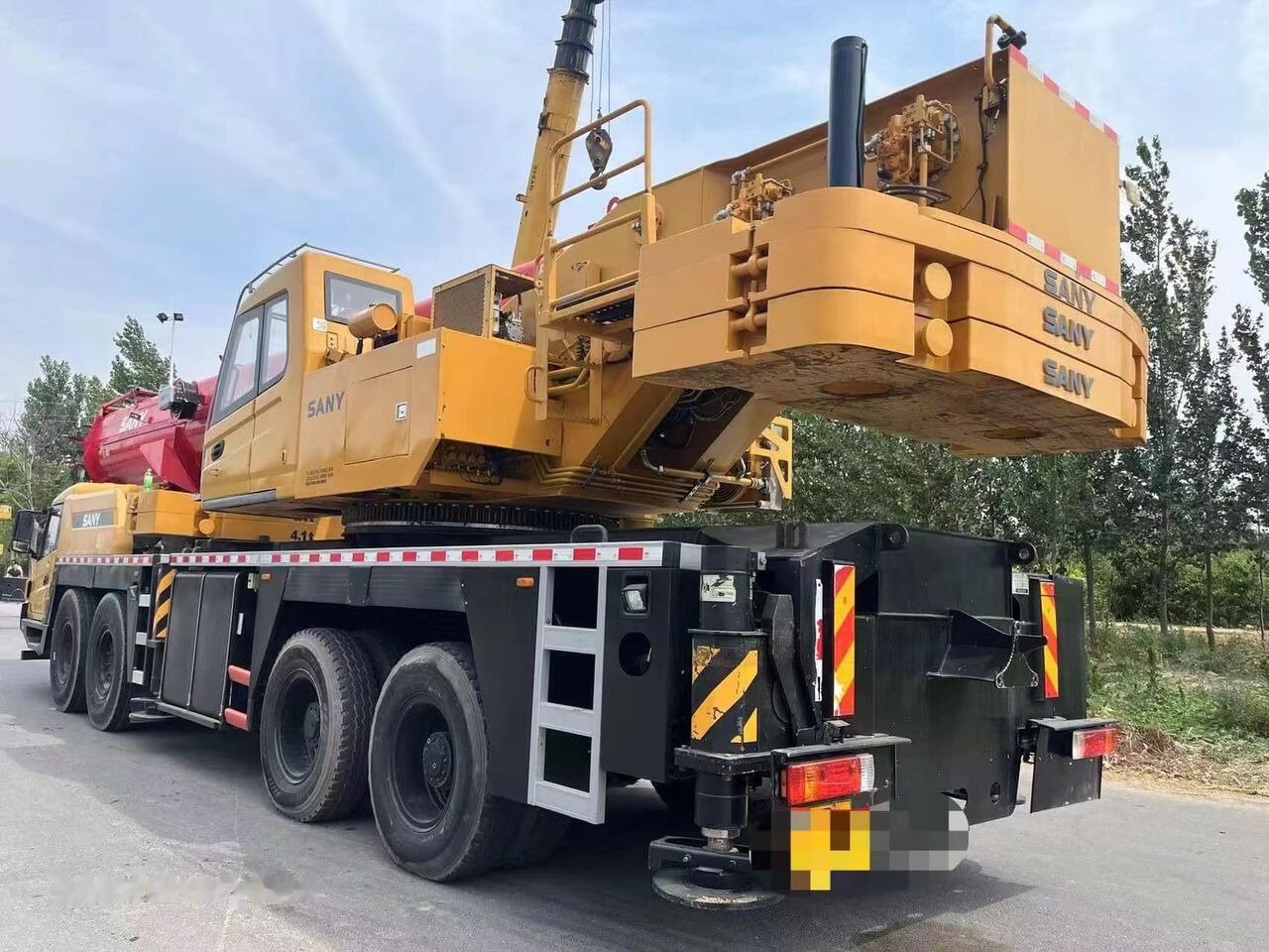 Sany Used Sany STC800 Original 80 Ton Mobile Truck Mounted Crane for - Grue mobile: photos 4 Sany Used Sany STC800 Original 80 Ton Mobile Truck Mounted Crane for - Grue mobile: photos 4