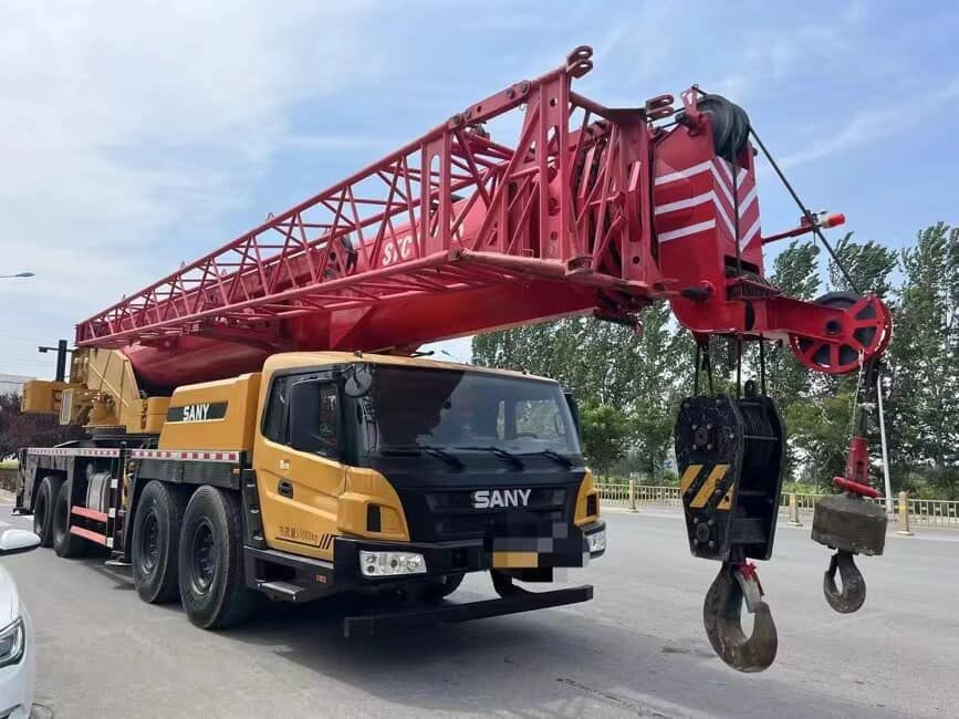 Sany Used Sany STC800 Original 80 Ton Mobile Truck Mounted Crane for - Grue mobile: photos 2 Sany Used Sany STC800 Original 80 Ton Mobile Truck Mounted Crane for - Grue mobile: photos 2