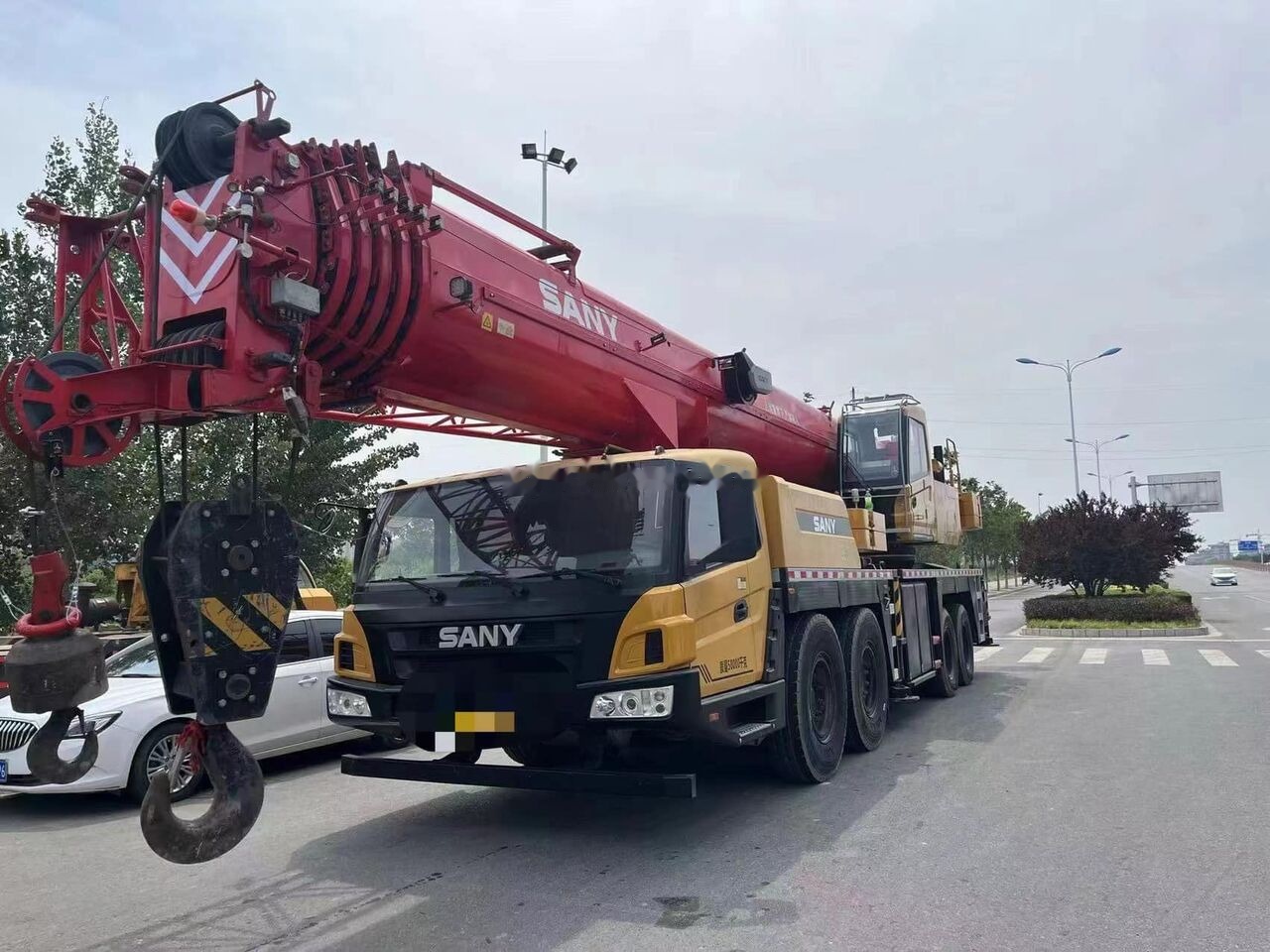 Sany Used Sany STC800 Original 80 Ton Mobile Truck Mounted Crane for - Grue mobile: photos 1 Sany Used Sany STC800 Original 80 Ton Mobile Truck Mounted Crane for - Grue mobile: photos 1