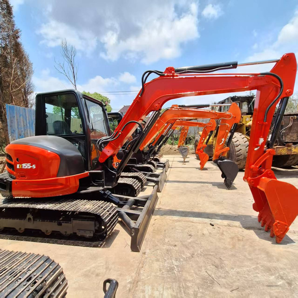 Kubota KX155-5 Excavator - Mini pelle: photos 1 Kubota KX155-5 Excavator - Mini pelle: photos 1
