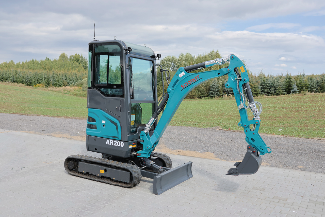 Mini pelle neuf SCHMiDT AR200 -  Kubota engine, Extended tracks, Swing arm: photos 8