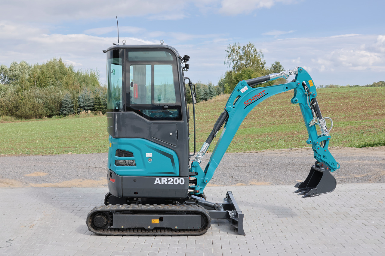Mini pelle neuf SCHMiDT AR200 -  Kubota engine, Extended tracks, Swing arm: photos 7